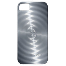 Cooles glänzendes Radialstahlmetallisches Schutzhülle Fürs iPhone 5
