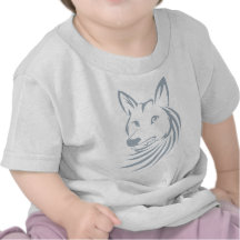 Cooles Jagd-Kojote-Logo T-shirts