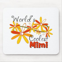 Coolstes Mimi der Blumenwelt Mauspad