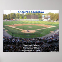 Cooper Stadium-Finale Plakatdrucke
