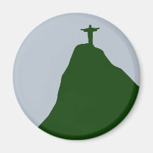 Corcovado Berg Kühlschrankmagnete