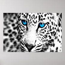 Corey Tiger-80er Retro Leopard Poster