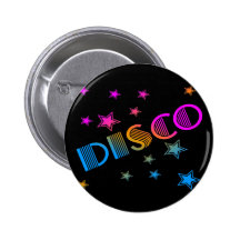 COREY TIGERachtziger jahre RETRO DISCO-STERNE Button