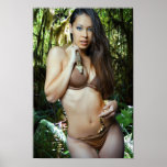 Corissa mit Schlange Plakat