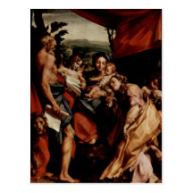 Correggio Madonna DES-hl. Hieronymus (Der Umbau),  Postkarten