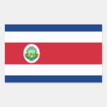 Costa Rica - Costa Rican Staatsflagge Sticker