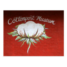 Cottonport Museum Postkarten