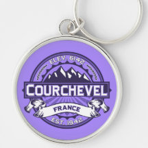 Courchevel Logo Schlüsselbänder
