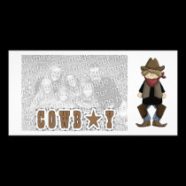 Cowboy-Fotokarte fotokarten