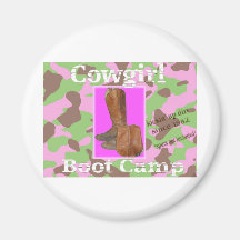 Cowgirl bootcamp magnete