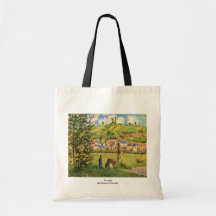 Cowgirl durch Pissarro Camille Einkaufstasche