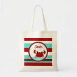 Crabby Freund-Jungen-personalisierte Tasche