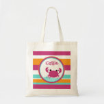 Crabby Freund-Mädchen-personalisierte Tasche