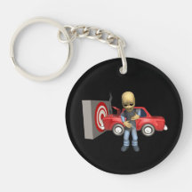 Crash Test Dummy Keychains