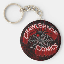 CrawlSpace Comicen Keychain - Netz-Entwurf Schlüsselband