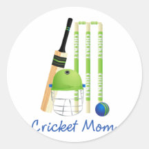 Cricket Mom Tees and Gifts - Great Gift Idea Sticker