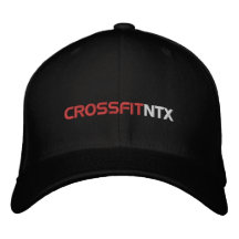 CrossFitNTX - Black Hat Embroidered Baseball Caps
