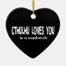 Cthulhu Lieben Sie Weihnachtsbaum Ornament