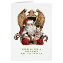 Cthulhu schuppenartiger Feiertag Karte