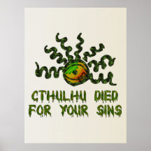 Cthulhu starb plakat
