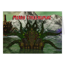 Cthulhu Weihnachtskarte - Cthulhu