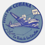 Cubana Vintager Gepäck-Aufkleber