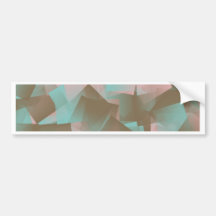 Cubist-Thema Auto Sticker