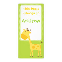 Customized*Giraffe Lesezeichen-Buch Bedruckte Werbekarte