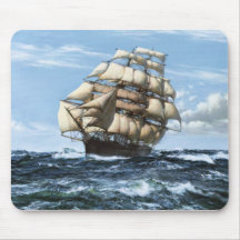 Cutty Sark Vintage Schiffe Mousepads