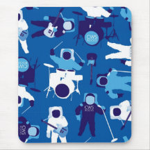 CWS Astro Felsen-Blau Mauspad