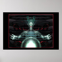 CyberGoddess Plakatdruck