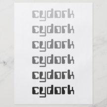 Cydork Aussenseiterprodukte Bedruckte Flyer