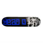 D-Gang-Blau Bedrucktes Skateboard