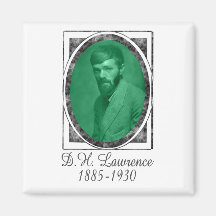 D.H. Lawrence Kühlschrankmagnet