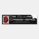 DA Clubb Crasherz Autoaufkleber