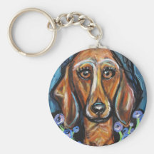 Dachshund love hearts