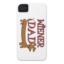Dachshund Weiner Dad iPhone 4 Cover