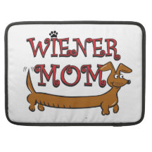 Dachshund Weiner MOM Sleeves For MacBook Pro