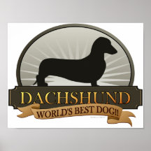 Dackel [glatt] plakate