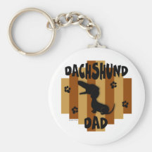 Dackel-Vati Keychain Schlüsselband