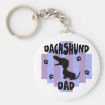 Dackel-Vati Keychain Schlüsselbänder