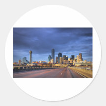 Dallas #5257 runde sticker