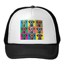 Dalmatinische Pop-Art Retrokult Cap