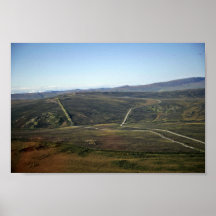 Dalton-Landstraße und Transport-Alaska Rohrleitung Plakate