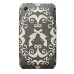Damast schießt Grunge-Westernpistolen-Revolverkast iPhone 3 Cover