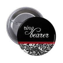 Damast-Schönheits-Ring-Träger Butoon Buttons