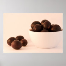 Damaszenerpflaumen-Frucht-Druck Poster