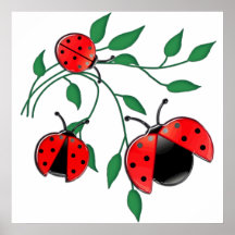 Dame Bug, Dame Bugs Posterdrucke