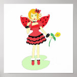 Dame Bug Fairy Posterdrucke