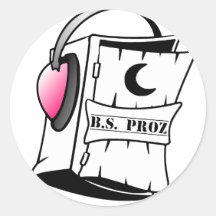 Dame Proz Sticker
